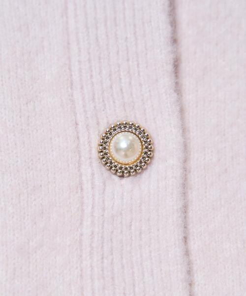 WILLSELECTION（ウィルセレクション）の「モヘアライクニットジャケット（カーディガン/ボレロ・レディース・オフホワイト/チャコールグレー/ピンク/ボルドー/ブラック・FREE）」の20枚目の写真