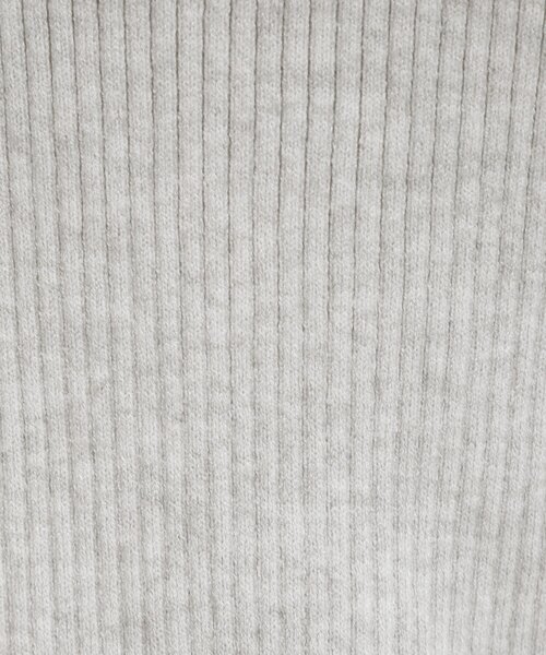 DRESKIP（ドレスキップ）の「カジュアルながらも上品な 襟付きリブニット（ニット/セーター・レディース・ブラック/グレー/ダークブラウン/レンガ・04/01/02/03）」の8枚目の写真