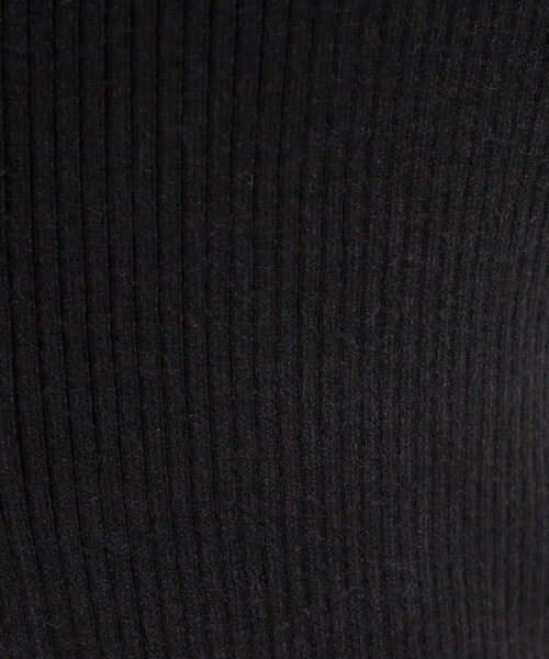 DRESKIP（ドレスキップ）の「カジュアルながらも上品な 襟付きリブニット（ニット/セーター・レディース・ブラック/グレー/ダークブラウン/レンガ・04/01/02/03）」の12枚目の写真