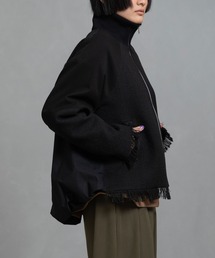 お値下げ　MARECHAL TERRE（マルシャルテル)プリーツブルゾン 楽天市場】MARECHAL TERRE マルシャル・テル ナイロンジャケット