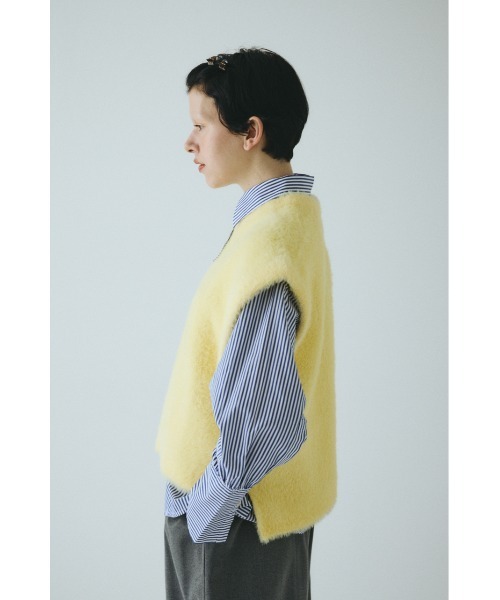セール】Shaggy knit vest シャギーニットベスト（ニット/セーター