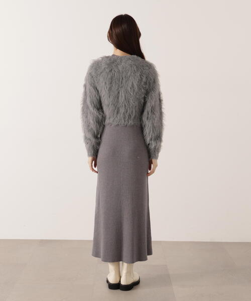 PROPORTION BODY DRESSING（プロポーションボディドレッシング）の「シャギーカーデニットセットアップ / 1215240102（ワンピース・レディース・グレー/ダークグレー・MEDIUM/P/S）」の19枚目の写真