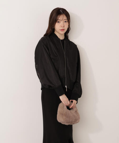 PROPORTION BODY DRESSING（プロポーションボディドレッシング）の「シャギーカーデニットセットアップ / 1215240102（ワンピース・レディース・グレー/ダークグレー・MEDIUM/P/S）」の3枚目の写真
