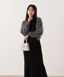 PROPORTION BODY DRESSING | シャギーカーデニットセットアップ / 1215240102(ワンピース)