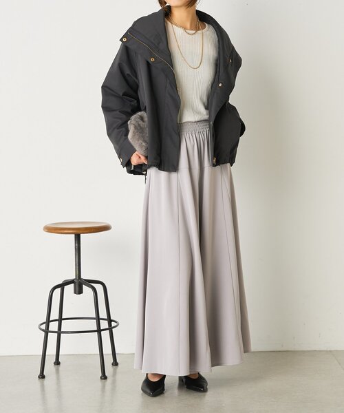 Jena espace merveilleux（ジェナ　エスパスメルヴェイユ）の「トロミスカーチョ（その他パンツ・レディース・グレー/ブラウン/ネイビー・FREE）」の4枚目の写真