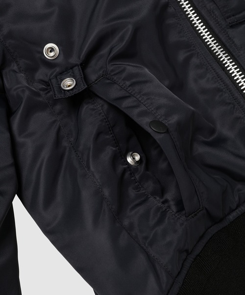 ANREALAGE（アンリアレイジ）の「BOX MA-1（MA-1・メンズ・ブラック・38/46）」の6枚目の写真