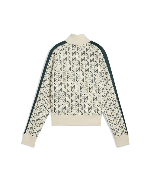 PUMA（プーマ）の「PUMA プーマ ウィメンズ T7 AOP ストレート トラック ジャケット（ジャージ・レディース・ブラック/オフホワイト・LARGE/MEDIUM/SMALL/X-LARGE）」の9枚目の写真