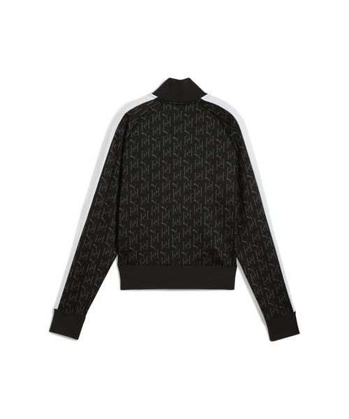 PUMA（プーマ）の「PUMA プーマ ウィメンズ T7 AOP ストレート トラック ジャケット（ジャージ・レディース・ブラック/オフホワイト・LARGE/MEDIUM/SMALL/X-LARGE）」の15枚目の写真