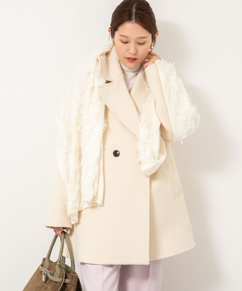 セール】【一部WEB限定アイテム】SP140リバーコート起毛メルトン仕上げ