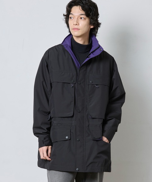 古着 00s LL Bean 2way 防寒 中綿 パデッド シェル フーデッド コート パーカー ブラック L-T セール】【JAPAN EDITION】ノースコル・パーカ、インサレーテッド