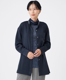 【カタログ掲載】フィブリルライクサテンビジューシャツ