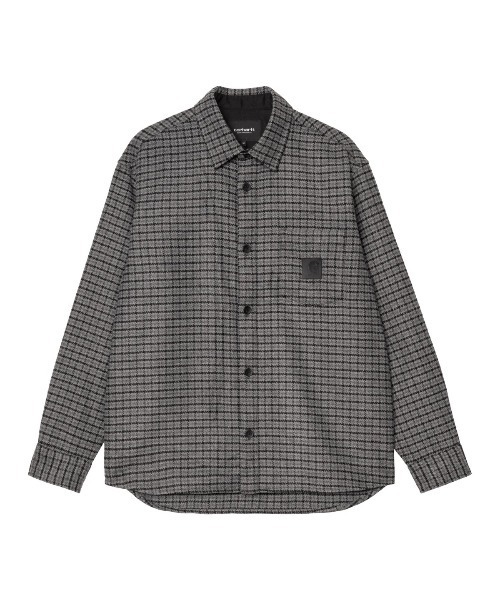 Carhartt WIP(カーハートダブリューアイピー)の「Carhartt WIP L/S LOWIS SHIRT(カーハートワークインプログレス ロングスリーブ ローウィス シャツ)(シャツ/ブラウス・メンズ・グレー系/ブラウン系・SMALL/MEDIUM/LARGE/X-LARGE)」の5枚目の写真