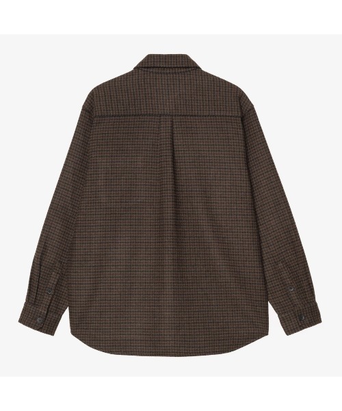 Carhartt WIP(カーハートダブリューアイピー)の「Carhartt WIP L/S LOWIS SHIRT(カーハートワークインプログレス ロングスリーブ ローウィス シャツ)(シャツ/ブラウス・メンズ・グレー系/ブラウン系・SMALL/MEDIUM/LARGE/X-LARGE)」の10枚目の写真