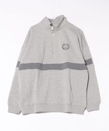 VANS ヴァンズ M Bi-Color Half Zip Sweat スウェットクルー 125K1050100 H-GRAY