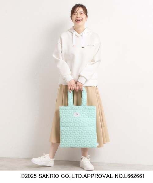 ITS'DEMO(イッツデモ)の「【ポチャッコ コラボ】パーカー(パーカー・レディース・ホワイト系9・00)」の4枚目の写真