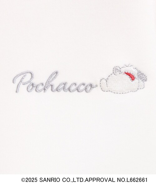 ITS'DEMO(イッツデモ)の「【ポチャッコ コラボ】パーカー(パーカー・レディース・ホワイト系9・00)」の5枚目の写真