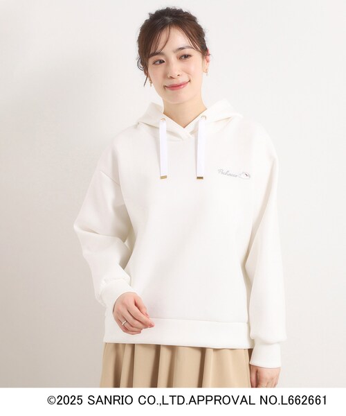 ITS'DEMO(イッツデモ)の「【ポチャッコ コラボ】パーカー(パーカー・レディース・ホワイト系9・00)」の6枚目の写真