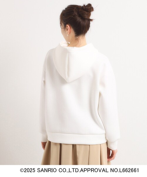 ITS'DEMO(イッツデモ)の「【ポチャッコ コラボ】パーカー(パーカー・レディース・ホワイト系9・00)」の8枚目の写真
