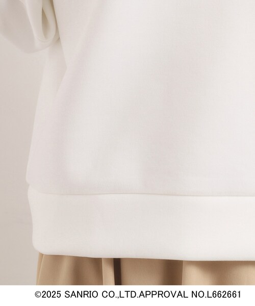 ITS'DEMO(イッツデモ)の「【ポチャッコ コラボ】パーカー(パーカー・レディース・ホワイト系9・00)」の11枚目の写真