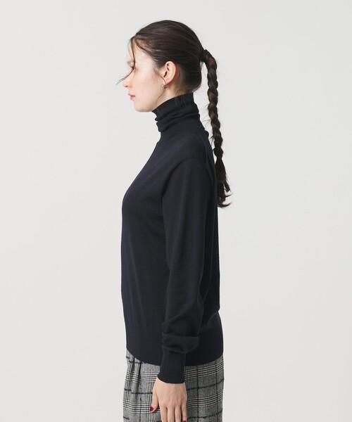 BEAUTY&YOUTH UNITED ARROWS(ビューティーアンドユースユナイテッドアローズ)の「ウールポリエステル ハイゲージタートルネックニット ウォッシャブル(ニット/セーター・レディース・グレー系/ネイビー/レッド・FREE)」の10枚目の写真