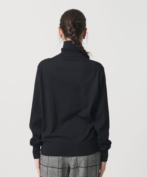 BEAUTY&YOUTH UNITED ARROWS(ビューティーアンドユースユナイテッドアローズ)の「ウールポリエステル ハイゲージタートルネックニット ウォッシャブル(ニット/セーター・レディース・グレー系/ネイビー/レッド・FREE)」の11枚目の写真