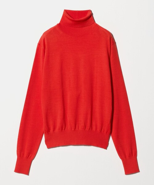 BEAUTY&YOUTH UNITED ARROWS(ビューティーアンドユースユナイテッドアローズ)の「ウールポリエステル ハイゲージタートルネックニット ウォッシャブル(ニット/セーター・レディース・グレー系/ネイビー/レッド・FREE)」の18枚目の写真