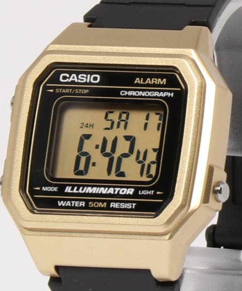 CASIO(カシオ)の「【RES】【CASIO】クラシックスクエア デジタル【海外モデル】(デジタル腕時計・メンズ・ゴールド/シルバー/ブラウン・FREE)」の7枚目の写真