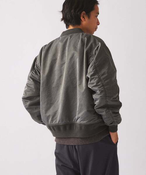 セール】ガーメントダイ ボンバー ジャケット（MA-1）｜JOURNAL