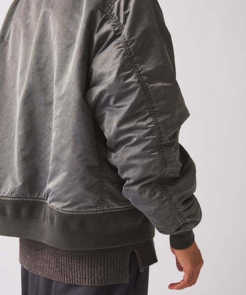 セール】ガーメントダイ ボンバー ジャケット（MA-1）｜JOURNAL