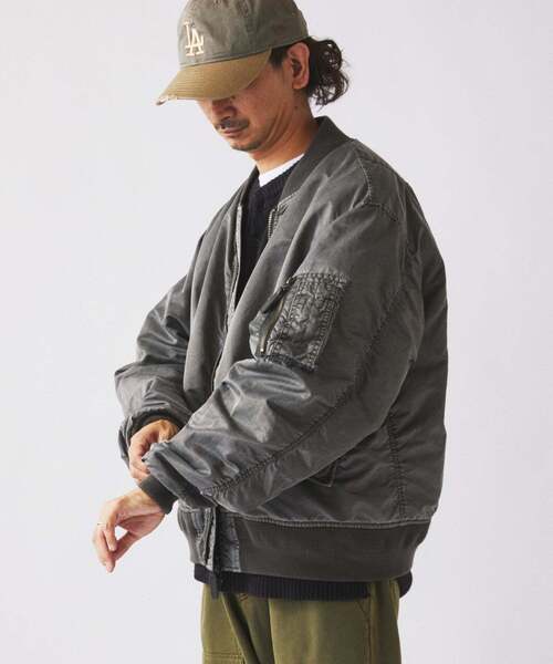 セール】ガーメントダイ ボンバー ジャケット（MA-1）｜JOURNAL