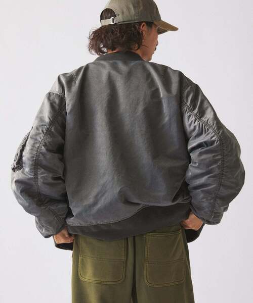 セール】ガーメントダイ ボンバー ジャケット（MA-1）｜JOURNAL