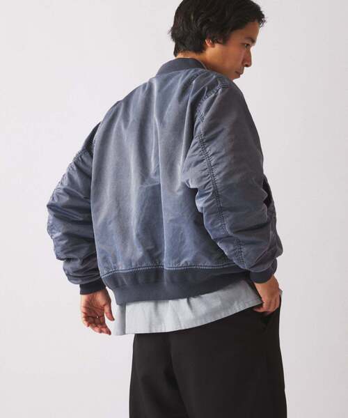 セール】ガーメントダイ ボンバー ジャケット（MA-1）｜JOURNAL