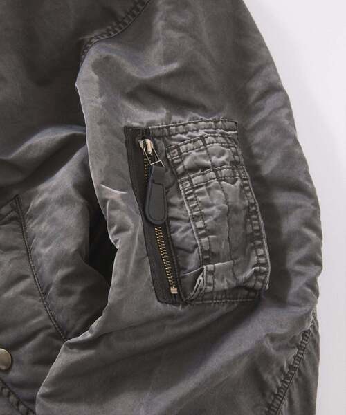 セール】ガーメントダイ ボンバー ジャケット（MA-1）｜JOURNAL