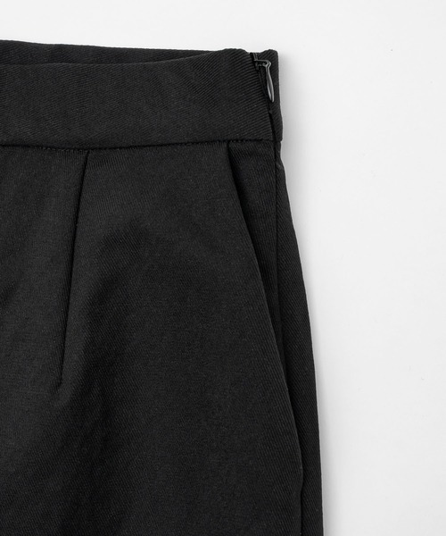 Smyeon(スミョン)の「Antique lace capri pants/アンティークレース付きカプリパンツ(その他パンツ・レディース・ブラック/ベージュ・SMALL/MEDIUM)」の4枚目の写真