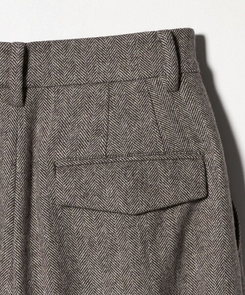 BEAUTY&YOUTH UNITED ARROWS（ビューティーアンドユースユナイテッドアローズ）の「毛ブレンド ヘリンボーンワイドパンツ（スラックス・レディース・ダークブラウン/グレー系・S/M/XS）」の16枚目の写真
