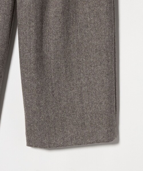 BEAUTY&YOUTH UNITED ARROWS（ビューティーアンドユースユナイテッドアローズ）の「毛ブレンド ヘリンボーンワイドパンツ（スラックス・レディース・ダークブラウン/グレー系・S/M/XS）」の18枚目の写真