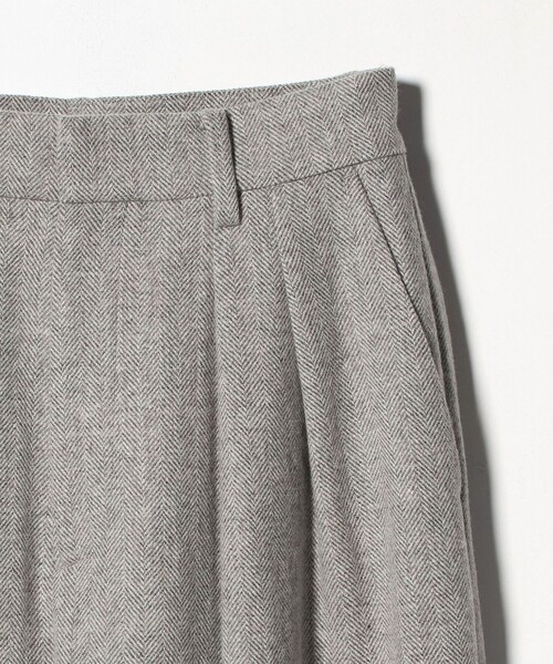 BEAUTY&YOUTH UNITED ARROWS（ビューティーアンドユースユナイテッドアローズ）の「毛ブレンド ヘリンボーンワイドパンツ（スラックス・レディース・ダークブラウン/グレー系・S/M/XS）」の22枚目の写真