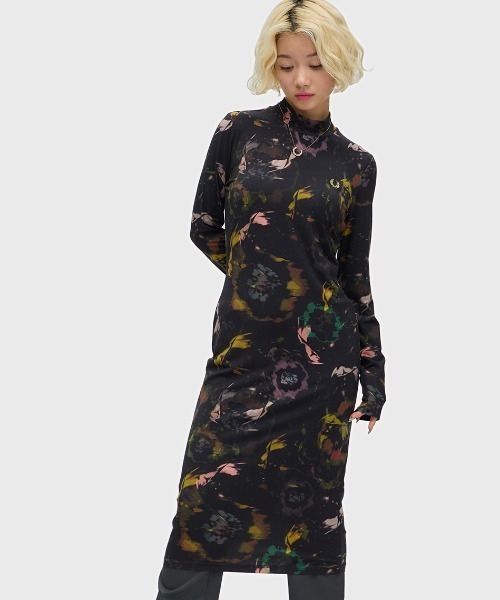 セール】Floral Print Dress／フローラルプリントワンピース