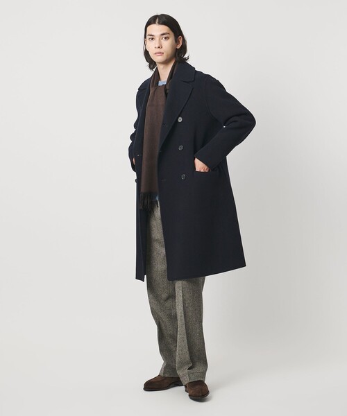UNITED ARROWS（ユナイテッドアローズ）の「リバー アルスターコート（チェスターコート・メンズ・ネイビー・S/M/L/XL）」の2枚目の写真