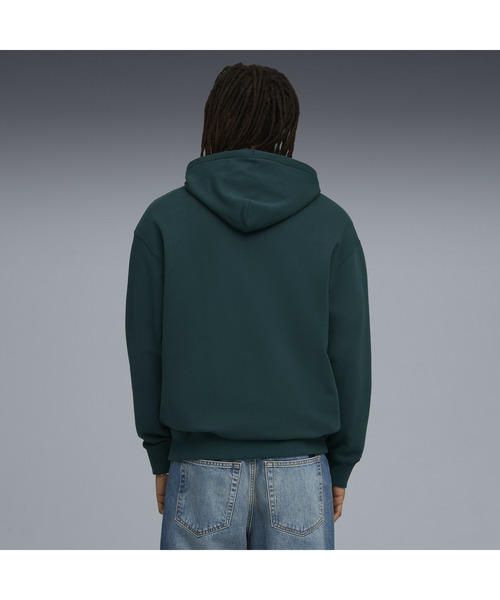 PUMA(プーマ)の「PUMA プーマ メンズ T7 ヴィンテージ プレップ リラックスド フーディ(パーカー・メンズ・ダークグリーン/ブラック・X-LARGE/X-SMALL/MEDIUM/SMALL/LARGE)」の10枚目の写真