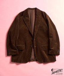 sillage シアージ　ブラウン コーデュロイ テーラードジャケット sillage テーラードジャケット ブラウン 【公式通販】