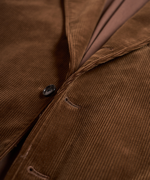 417 EDIFICE（フォーワンセブンエディフィス）の「【MOONLIGHT CLOTHING】Corduroy コーデュロイジャケット（テーラードジャケット・メンズ・ブラウン・38/40/42）」の3枚目の写真