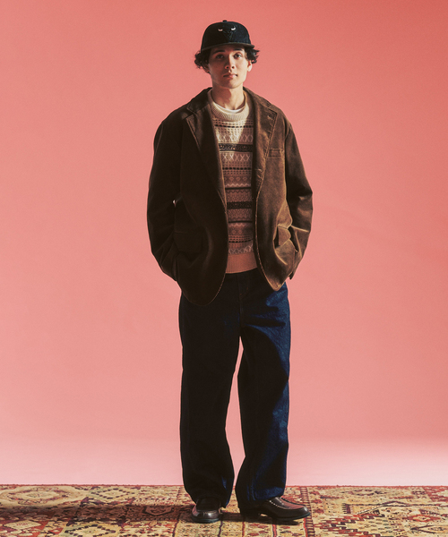 417 EDIFICE（フォーワンセブンエディフィス）の「【MOONLIGHT CLOTHING】Corduroy コーデュロイジャケット（テーラードジャケット・メンズ・ブラウン・38/40/42）」の5枚目の写真