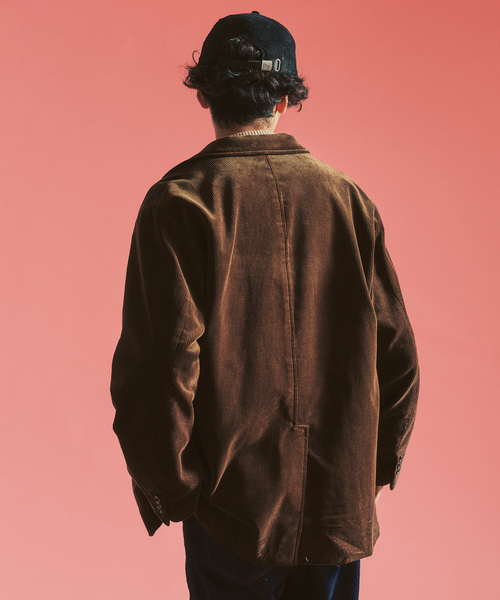 417 EDIFICE（フォーワンセブンエディフィス）の「【MOONLIGHT CLOTHING】Corduroy コーデュロイジャケット（テーラードジャケット・メンズ・ブラウン・38/40/42）」の10枚目の写真