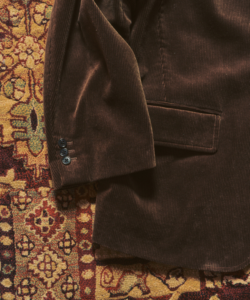 417 EDIFICE（フォーワンセブンエディフィス）の「【MOONLIGHT CLOTHING】Corduroy コーデュロイジャケット（テーラードジャケット・メンズ・ブラウン・38/40/42）」の16枚目の写真