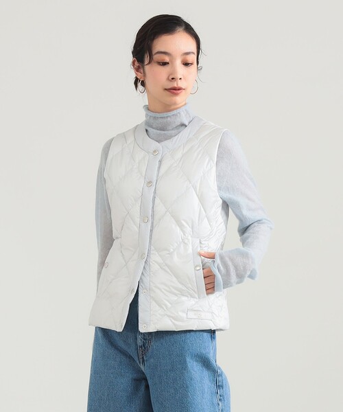 TATRAS（タトラス）の「【WEB限定】TATRAS / KAVALA ダウンベスト（ダウンベスト・レディース・ライトグレー/ブラック・1/2）」の6枚目の写真