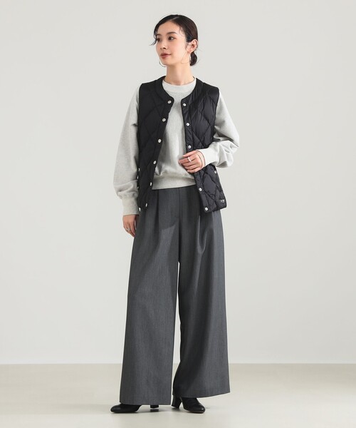 TATRAS（タトラス）の「【WEB限定】TATRAS / KAVALA ダウンベスト（ダウンベスト・レディース・ライトグレー/ブラック・1/2）」の9枚目の写真