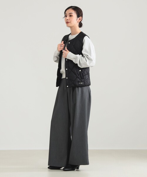 TATRAS（タトラス）の「【WEB限定】TATRAS / KAVALA ダウンベスト（ダウンベスト・レディース・ライトグレー/ブラック・1/2）」の10枚目の写真