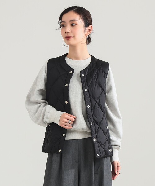 TATRAS（タトラス）の「【WEB限定】TATRAS / KAVALA ダウンベスト（ダウンベスト・レディース・ライトグレー/ブラック・1/2）」の11枚目の写真