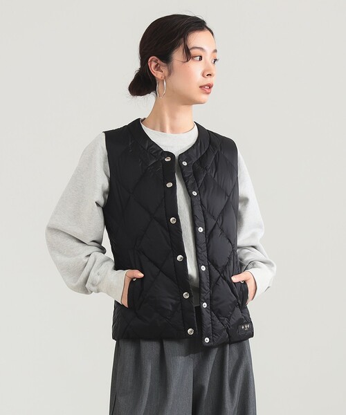 TATRAS（タトラス）の「【WEB限定】TATRAS / KAVALA ダウンベスト（ダウンベスト・レディース・ライトグレー/ブラック・1/2）」の12枚目の写真